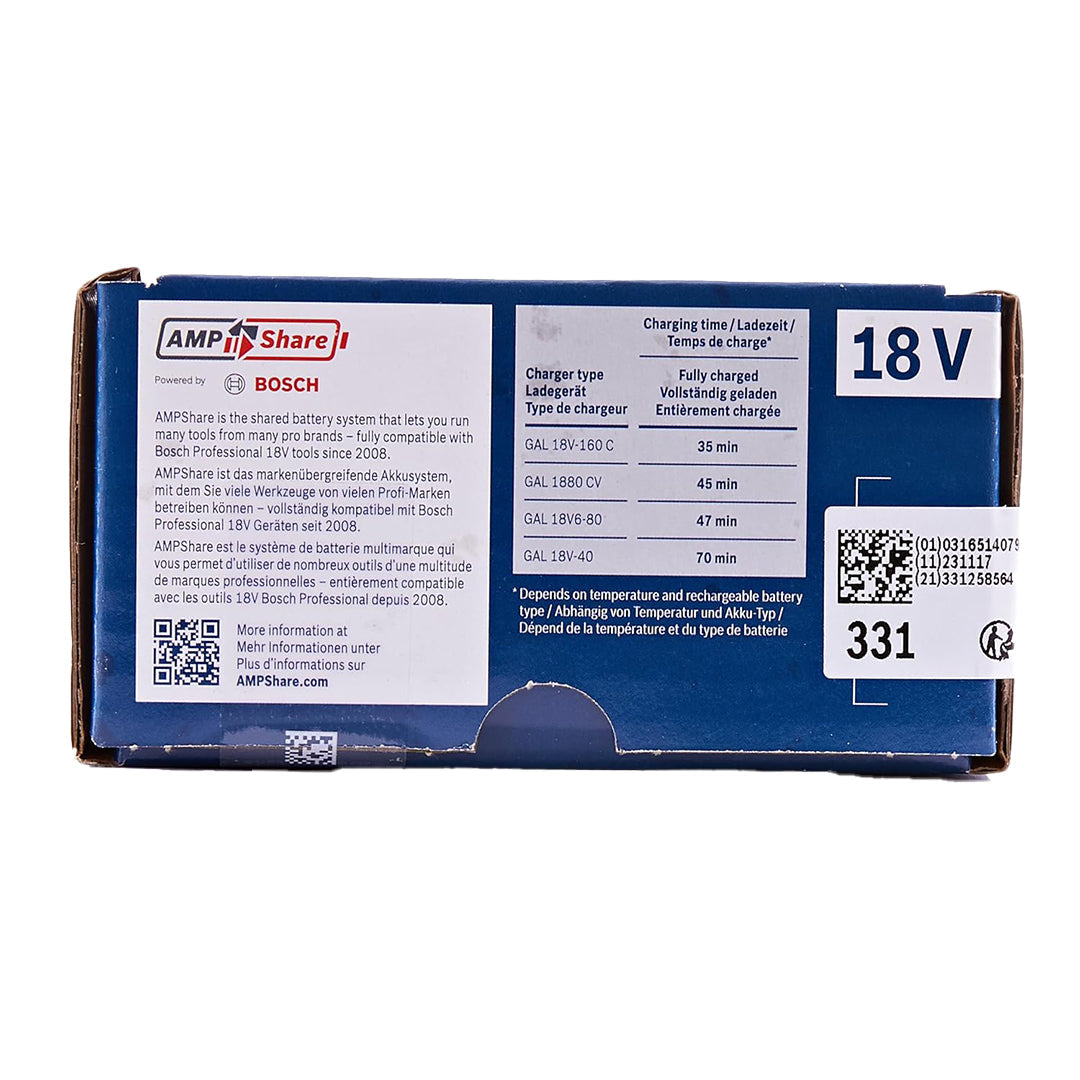 Bosch 18V Twin Battery Pack β 5.0Ah Li-Ion (Pro Range)