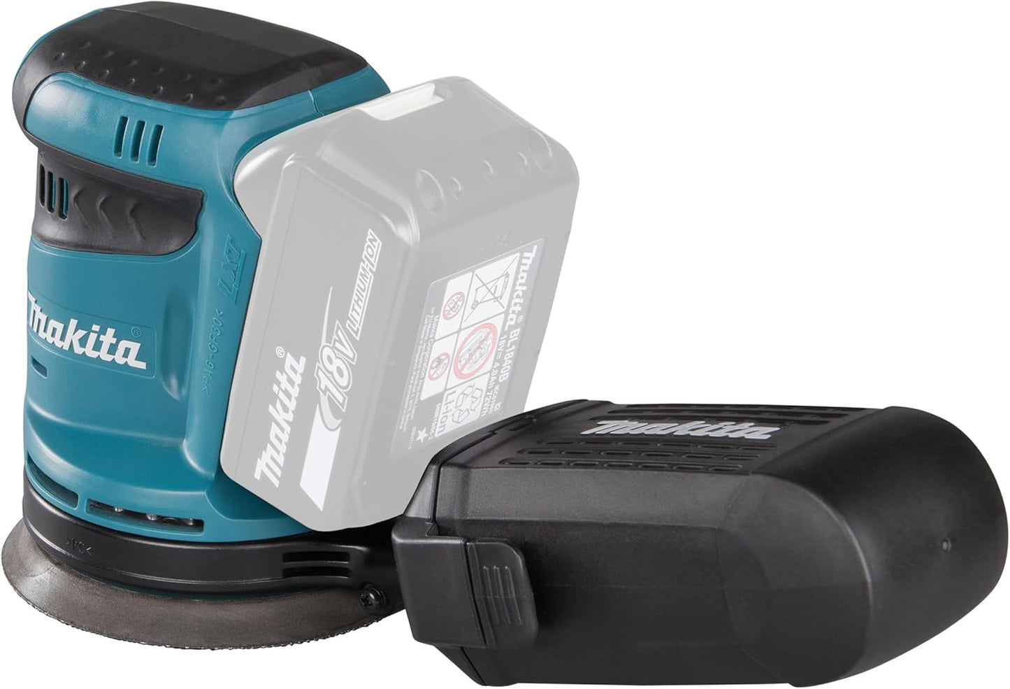 Makita DBO180Z 18V LXT Cordless Orbital Sander β Smooth Finish, Body Only