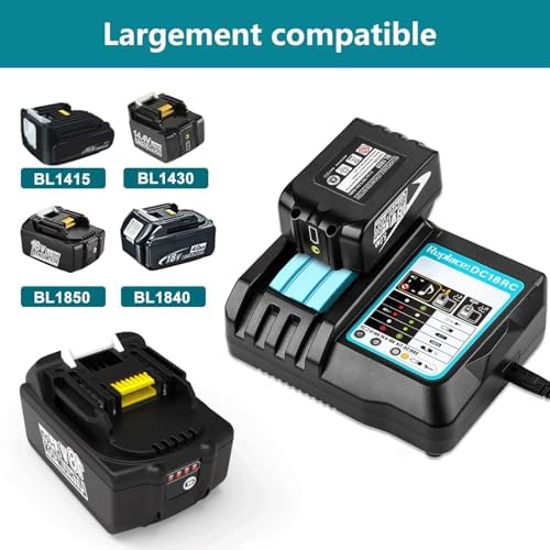 Makita 18V Battery and Charger Set with Carry Case β Reliable Portable Power