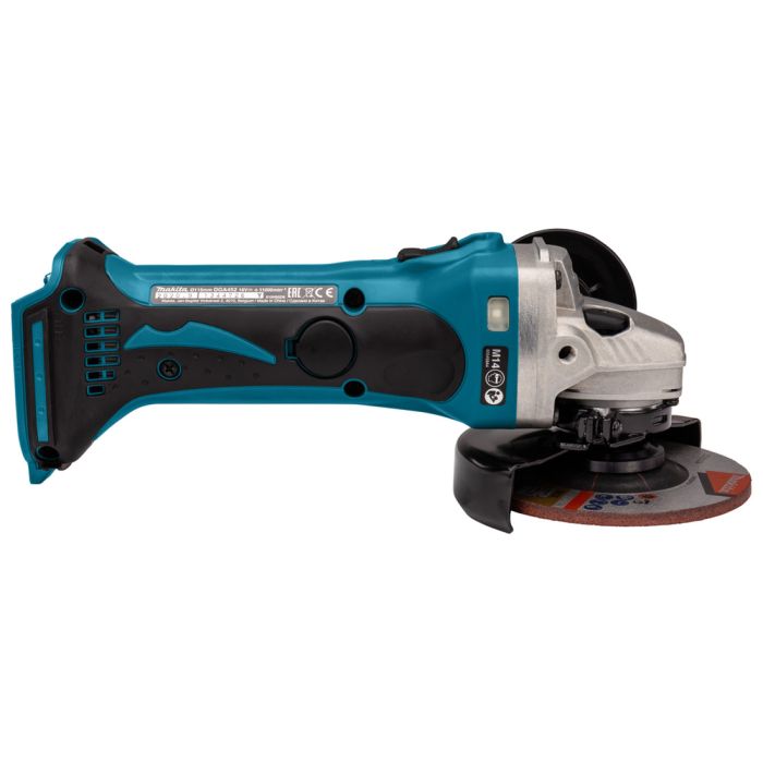 Makita DGA452Z 18V LXT Cordless Angle Grinder β Body Only, Lightweight Cutting Tool
