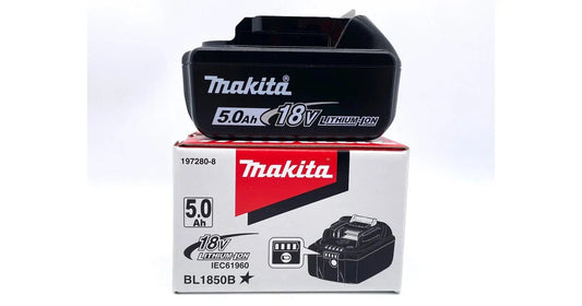 Makita 5.0Ah 18V LXT Lithium-Ion Battery BL1850B – Model 197280-8