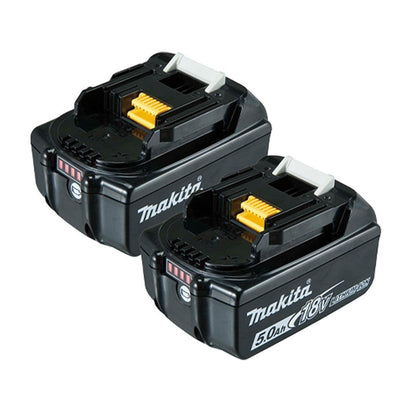 Makita 18V Blower Kit – Includes Dust Bag & 2 x 5.0Ah Batteries | Cordless Cleaning Power