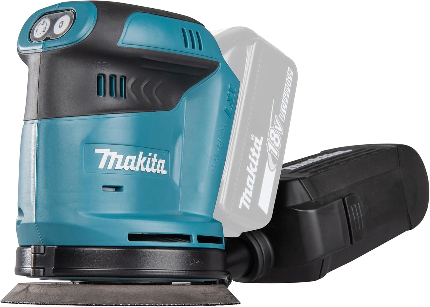 Makita DBO180Z 18V LXT Cordless Orbital Sander – Smooth Finish, Body Only