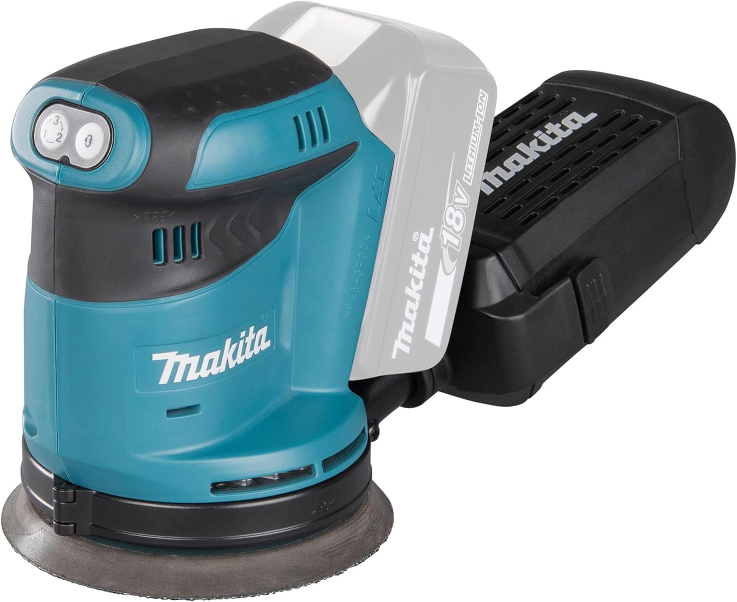 Makita DBO180Z 18V LXT Cordless Orbital Sander – Smooth Finish, Body Only