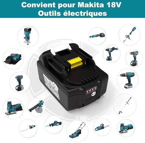 Makita 18V Battery and Charger Set with Carry Case – Reliable Portable Power