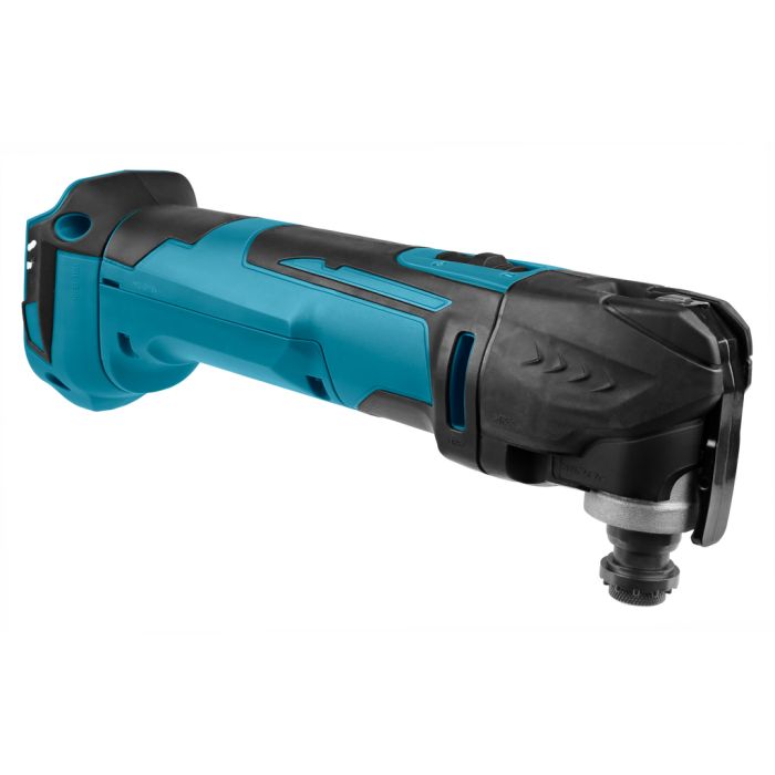 Makita DTM51Z 18V LXT Cordless Multi-Tool Kit – Includes 2x 5.0Ah Batteries, Blue