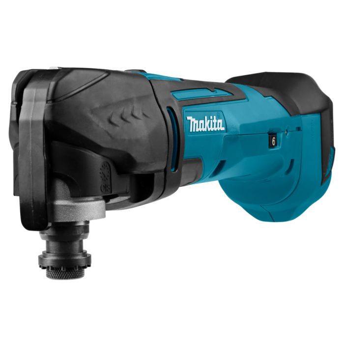 Makita DTM51Z 18V LXT Cordless Multi-Tool Kit – Includes 2x 5.0Ah Batteries, Blue