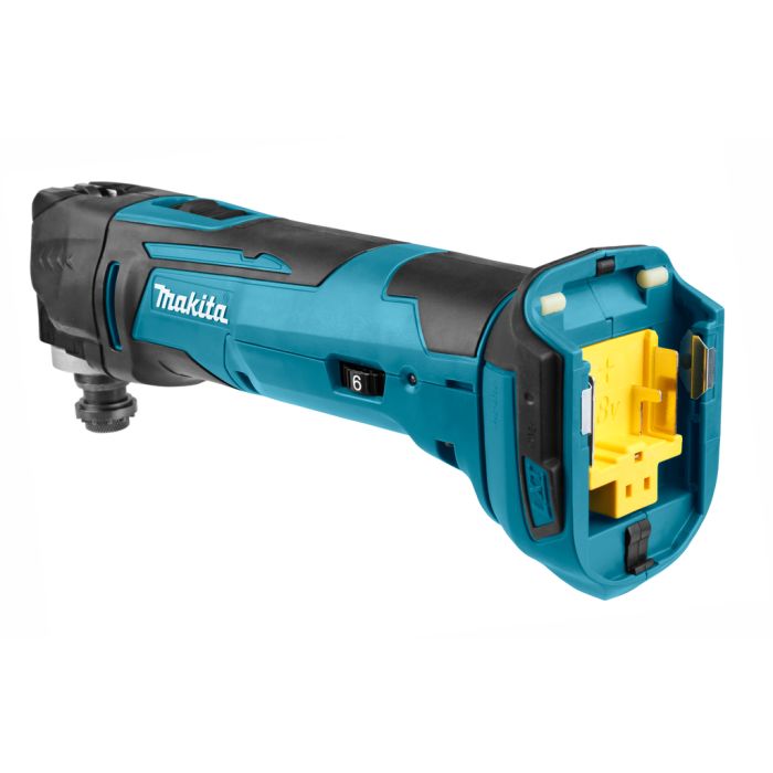Makita DTM51Z 18V LXT Cordless Multi-Tool Kit – Includes 2x 5.0Ah Batteries, Blue